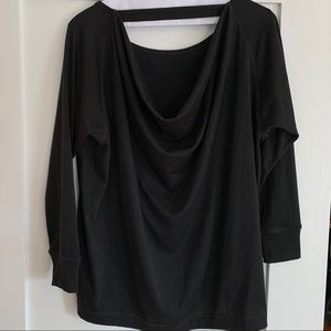Club Monaco draped back sweatshirt